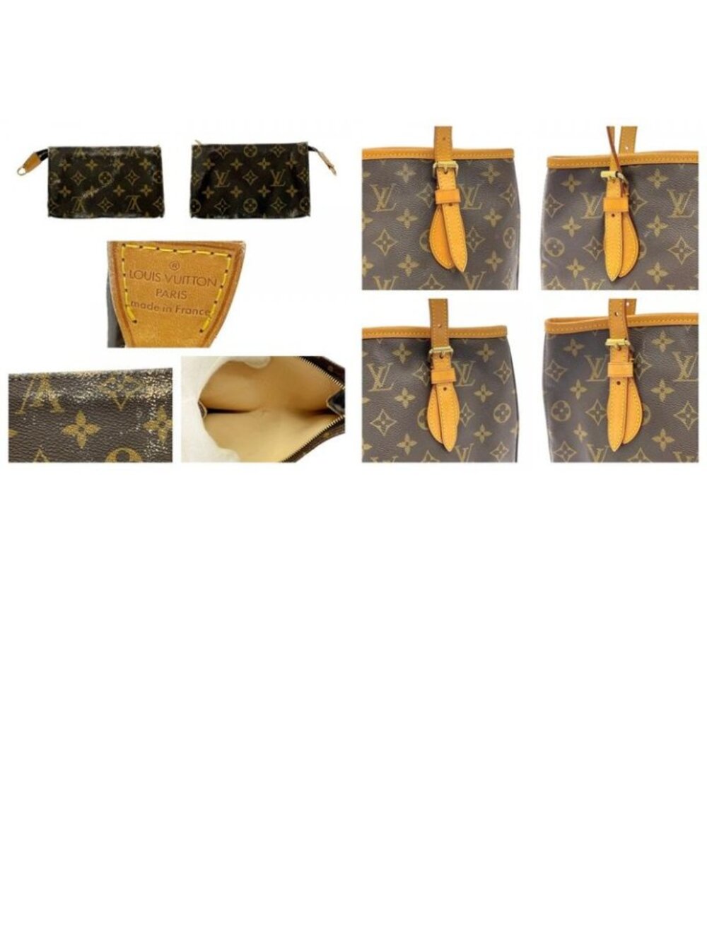 Louis Vuitton Monogram Petit Bucket PM Brown - Picture 10 of 10